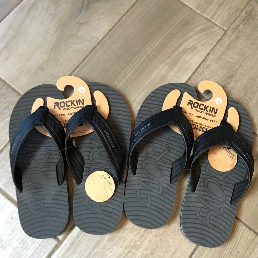 💥Rockin Footwear: Flip Flop Florida Sandals R-M247TN small